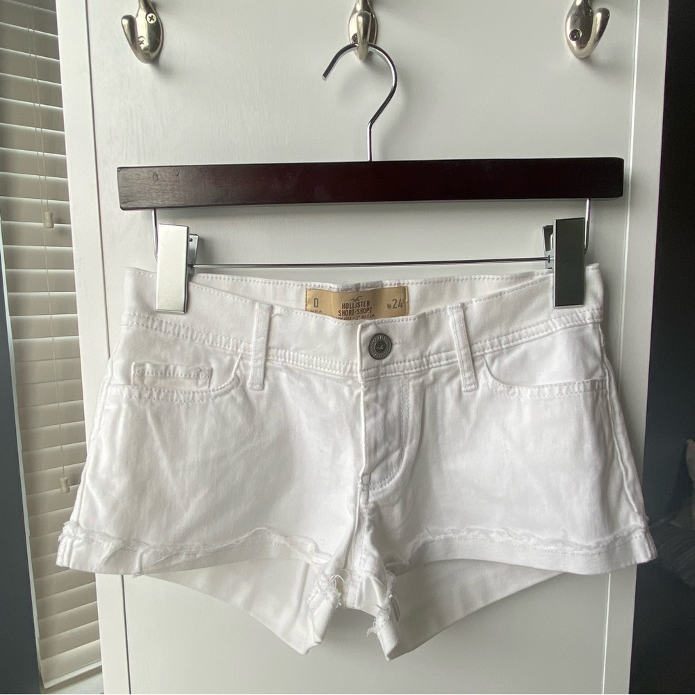 White Hollister Shorts